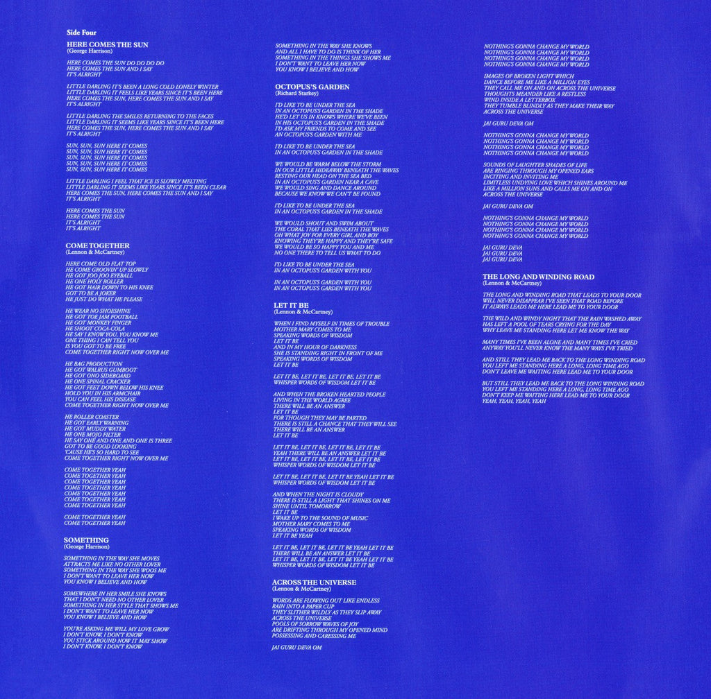 The Beatles – 1967-1970 (The Blue Album): 2023 Edition (3-LP Vinyl) Vinyl Record