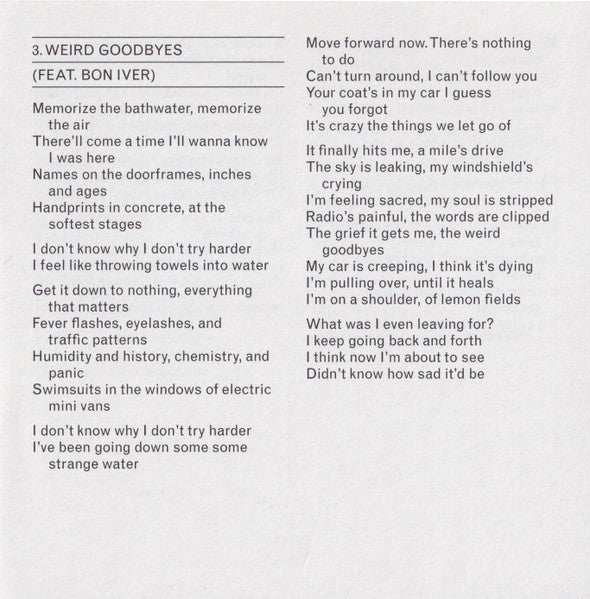 The National – Laugh Track Music CD