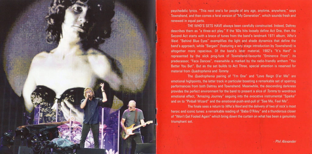The Who – Live In Hyde Park (2-CD and Blu-ray) Music CD