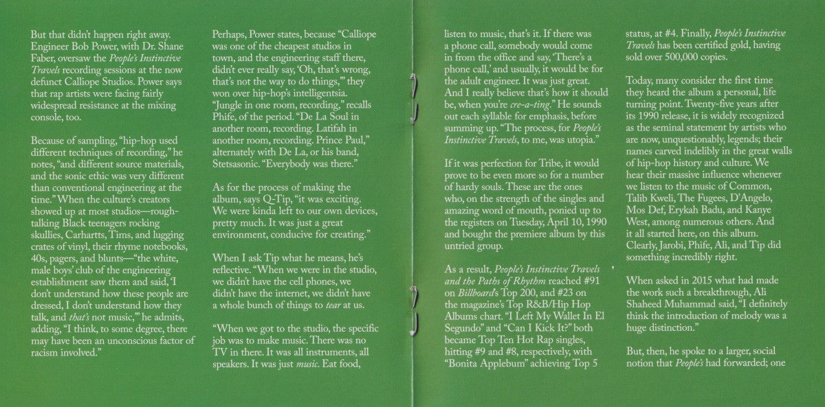 A Tribe Called Quest – People's Instinctive Travels And The Paths Of Rhythm Music CD