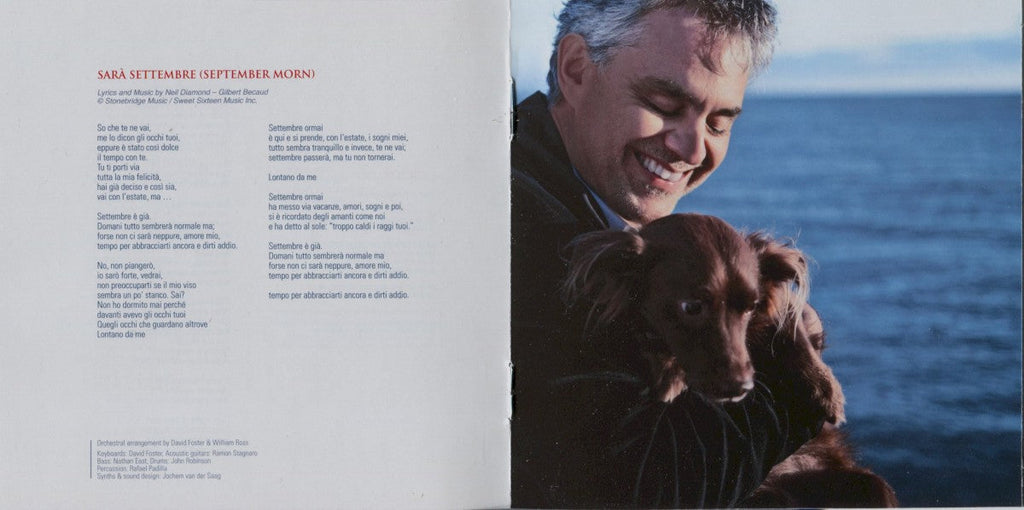 Andrea Bocelli – Passione Music CD