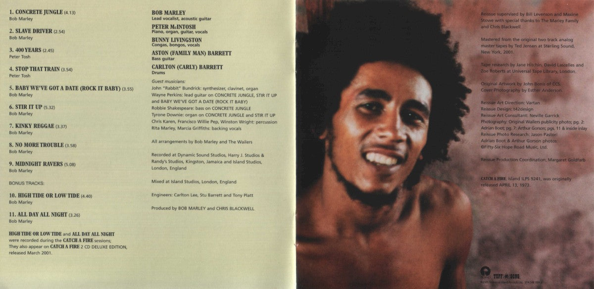 Bob Marley & The Wailers – Catch a Fire Music CD