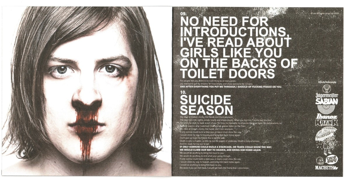 Bring Me The Horizon – Suicide Season Music CD