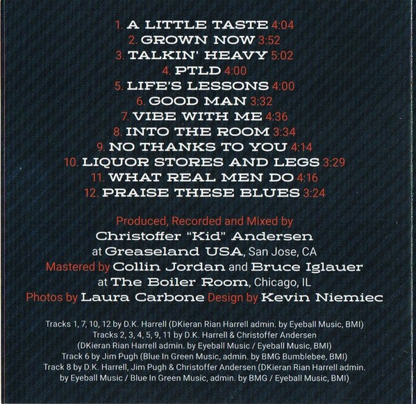 D Harrell .K. – Talkin' Heavy Music CD