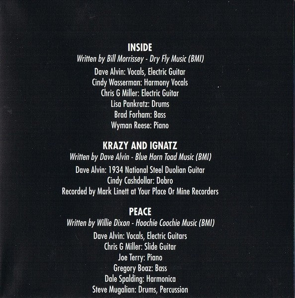 Dave Alvin – From An Old Guitar: Rare and Unreleased Recordings Music CD