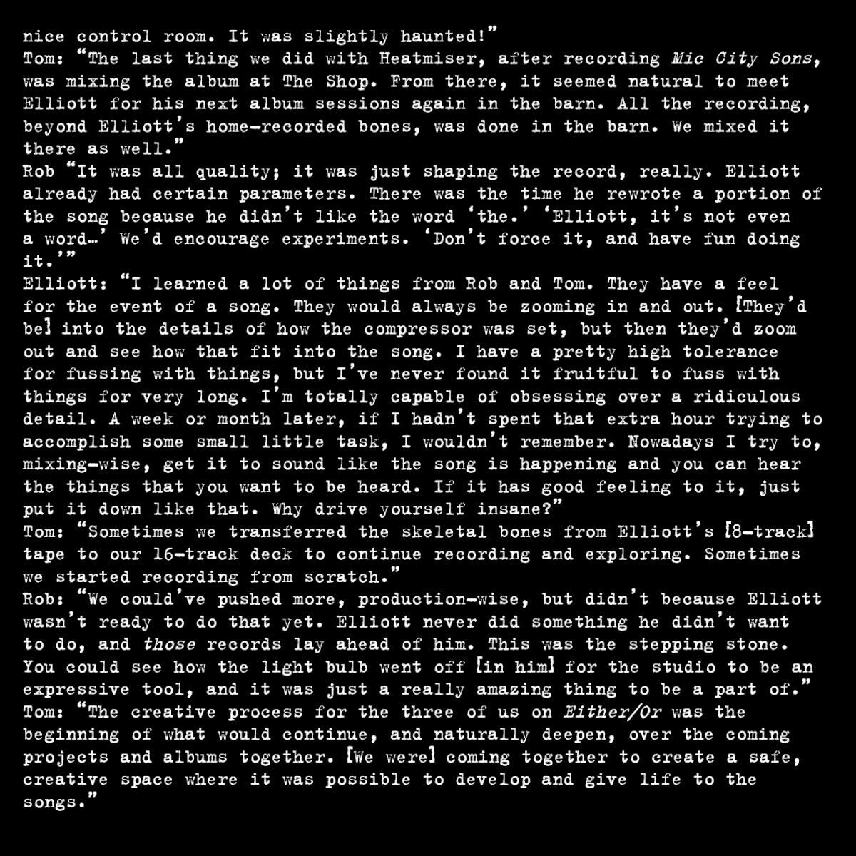 Elliott Smith – Either / Or Music CD