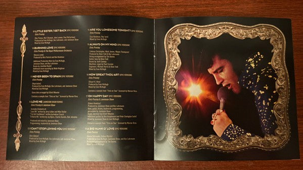 Elvis Presley – Epic: Elvis Presley In Concert Music CD
