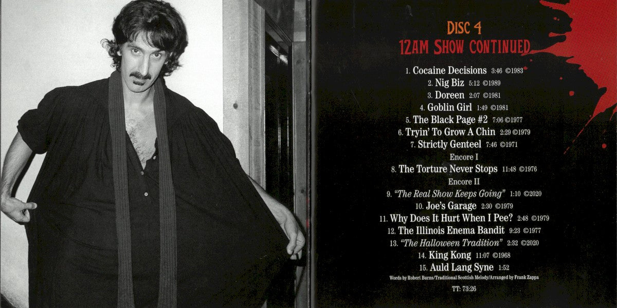 Frank Zappa – Halloween 81: Live At The Palladium, NYC (6-CD) Music CD