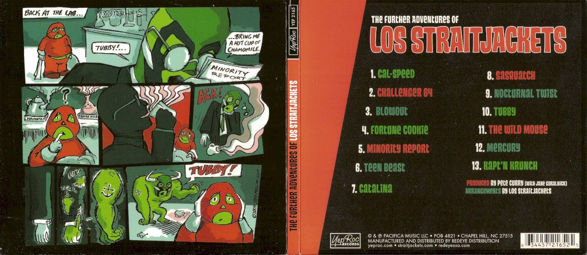 Los Straitjackets – The Further Adventures Of Los Straightjackets Music CD