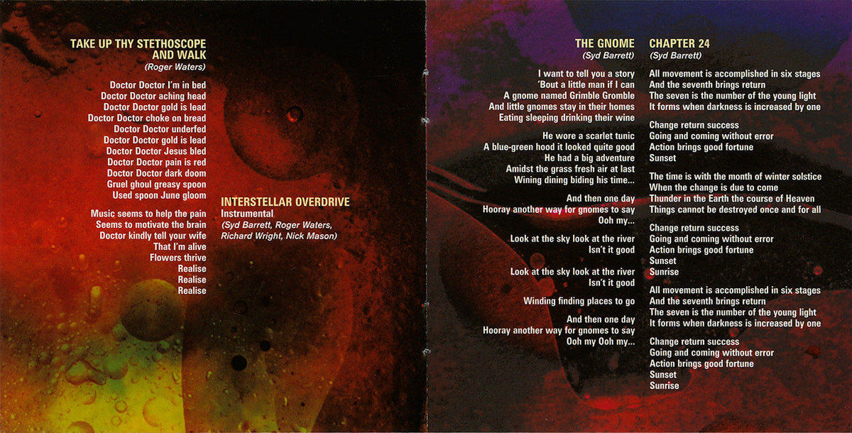 Pink Floyd – The Piper At The Gates Of Dawn Music CD