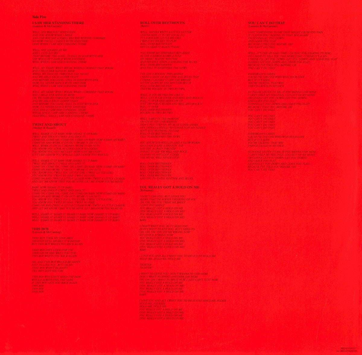 The Beatles – 1962-1966 (The Red Album): 2023 Edition (3-LP Vinyl) Vinyl Record