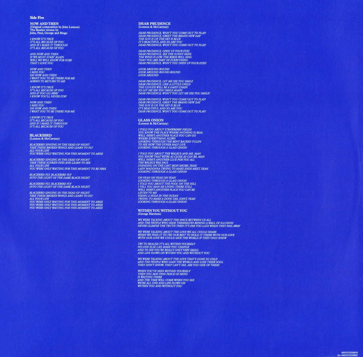 The Beatles – 1967-1970 (The Blue Album): 2023 Edition (3-LP Vinyl) Vinyl Record