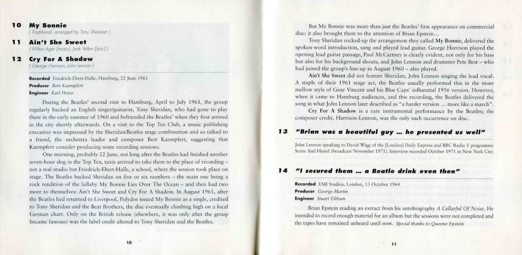 The Beatles – Anthology 1 (2-CD) Music CD