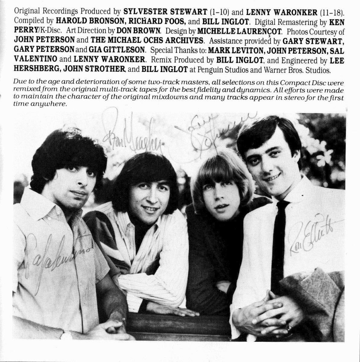 The Beau Brummels – Best of Music CD