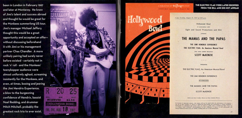 The Jimi Hendrix Experience – Live At The Hollywood Bowl: August 18, 1967 Music CD