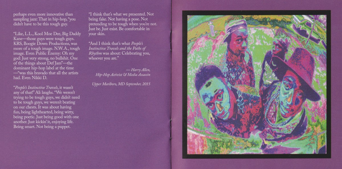 A Tribe Called Quest – People's Instinctive Travels And The Paths Of Rhythm Music CD