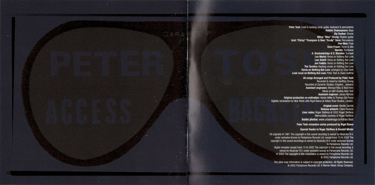 Peter Tosh – Wanted Dread And Alive (LP Vinyl) Vinyl Record