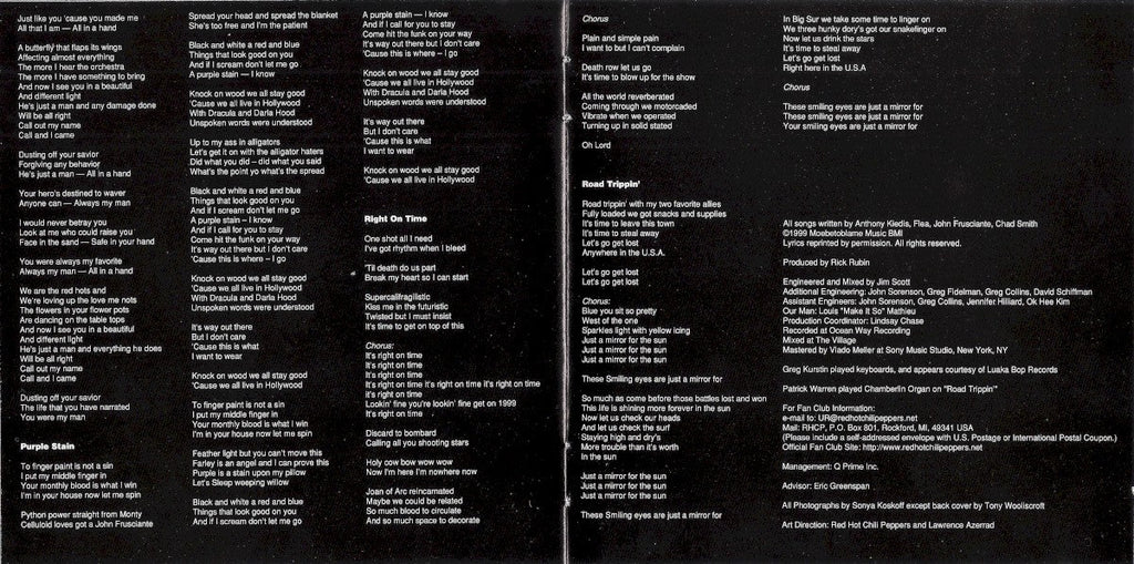 Red Hot Chili Peppers – Californication (2-LP Vinyl) Vinyl Record