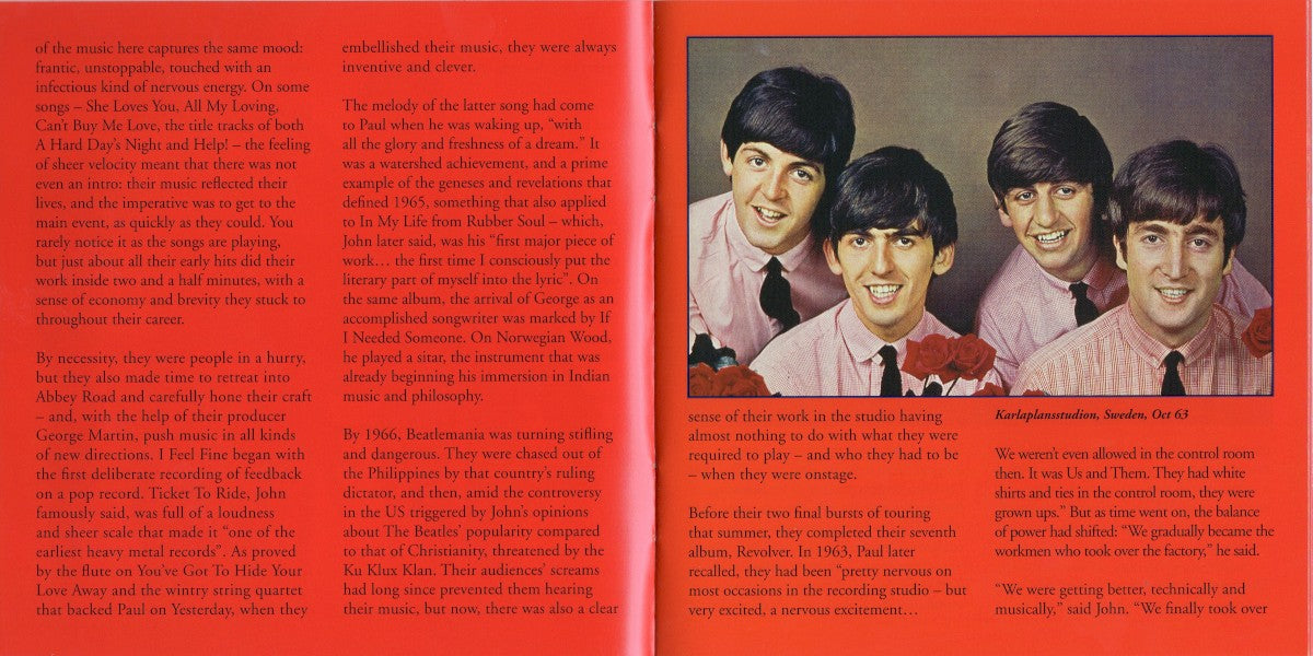 The Beatles – 1962-1966 (The Red Album): 2023 Edition (2-CD) Music CD