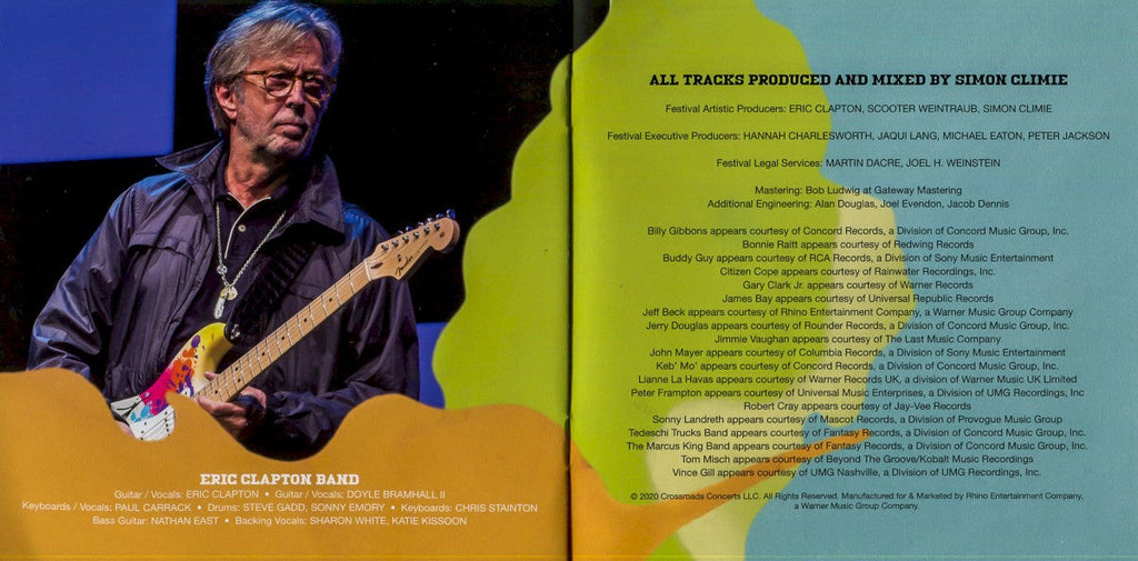 Eric Clapton – Crossroads Guitar Festival 2019 (2-CD) Music CD