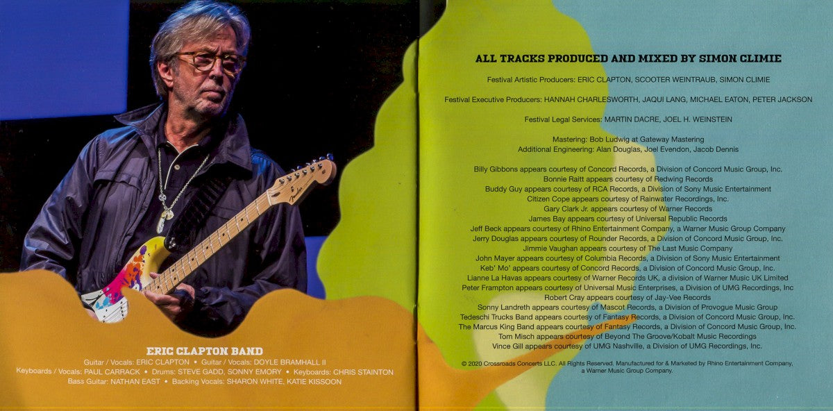 Eric Clapton – Crossroads Guitar Festival 2019 (2-CD) Music CD