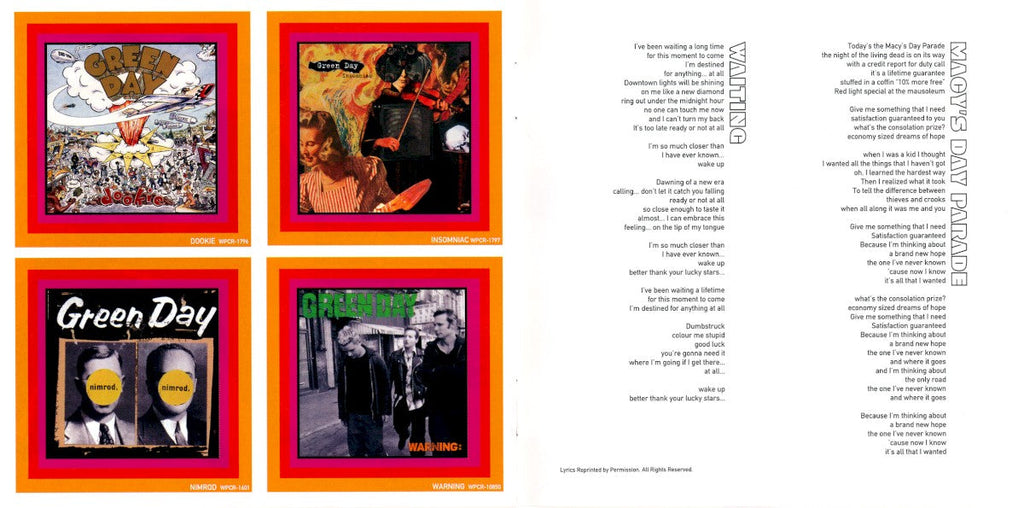 Green Day – International Superhits! (LP Vinyl) Vinyl Record