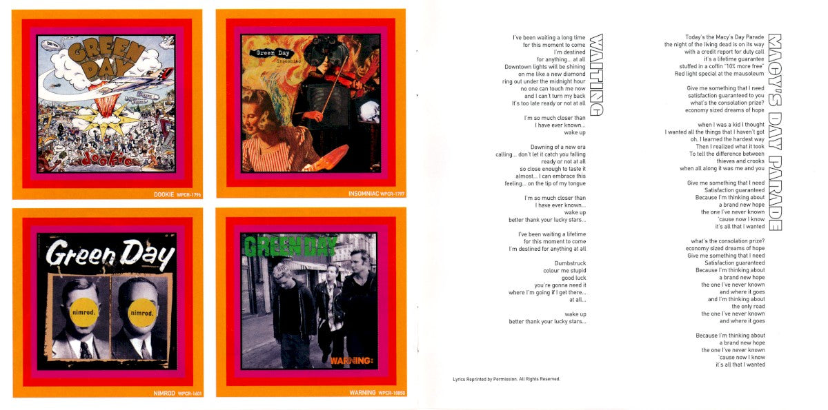 Green Day – International Superhits! (LP Vinyl) Vinyl Record