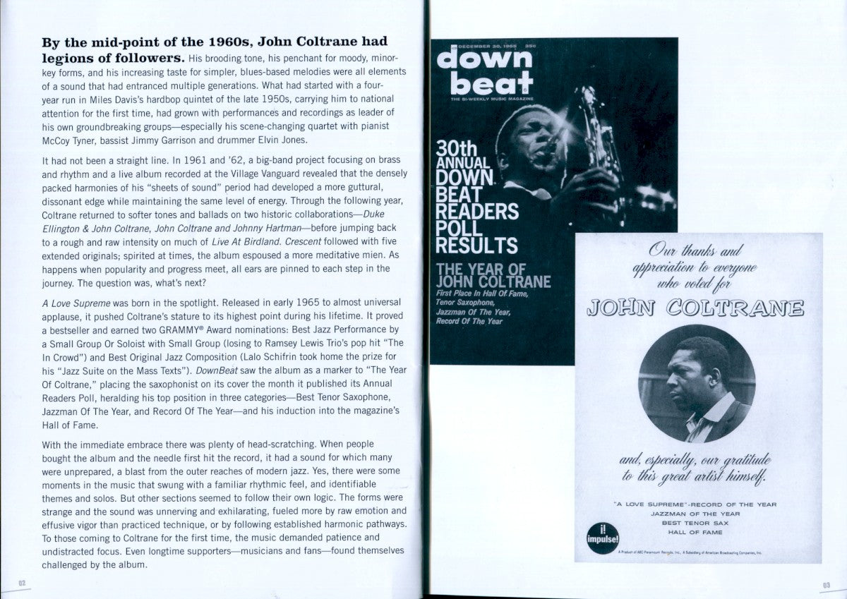 John Coltrane – A Love Supreme: The Complete Masters (3-LP Vinyl) Vinyl Record