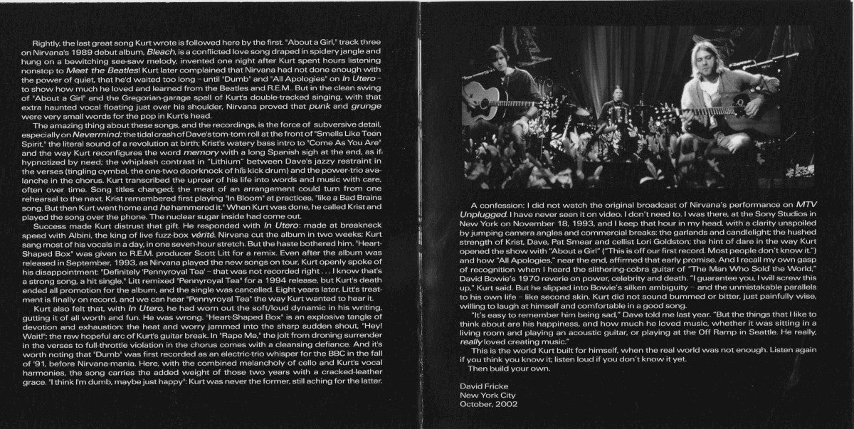 Nirvana – Nirvana Music CD
