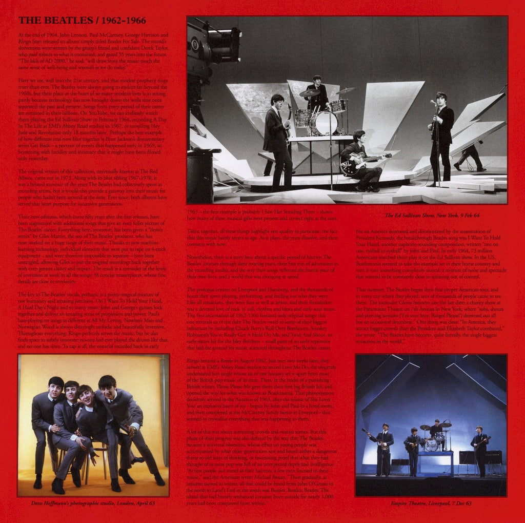 The Beatles – 1962-1966 (The Red Album): 2023 Edition (3-LP Vinyl) Vinyl Record