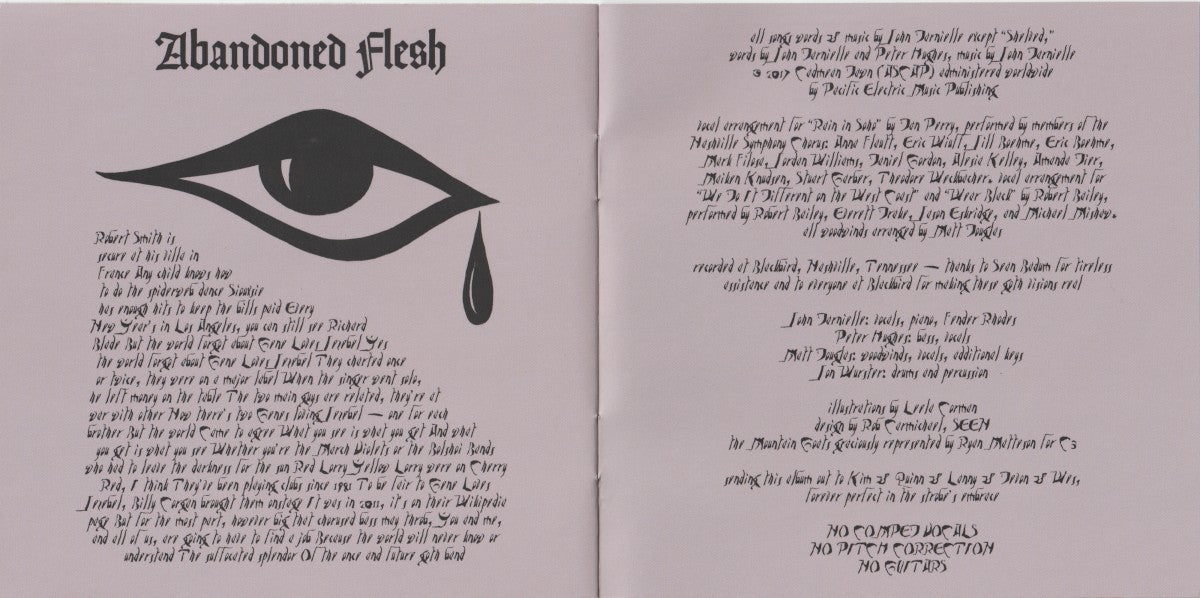 The Mountain Goats – Goths Music CD