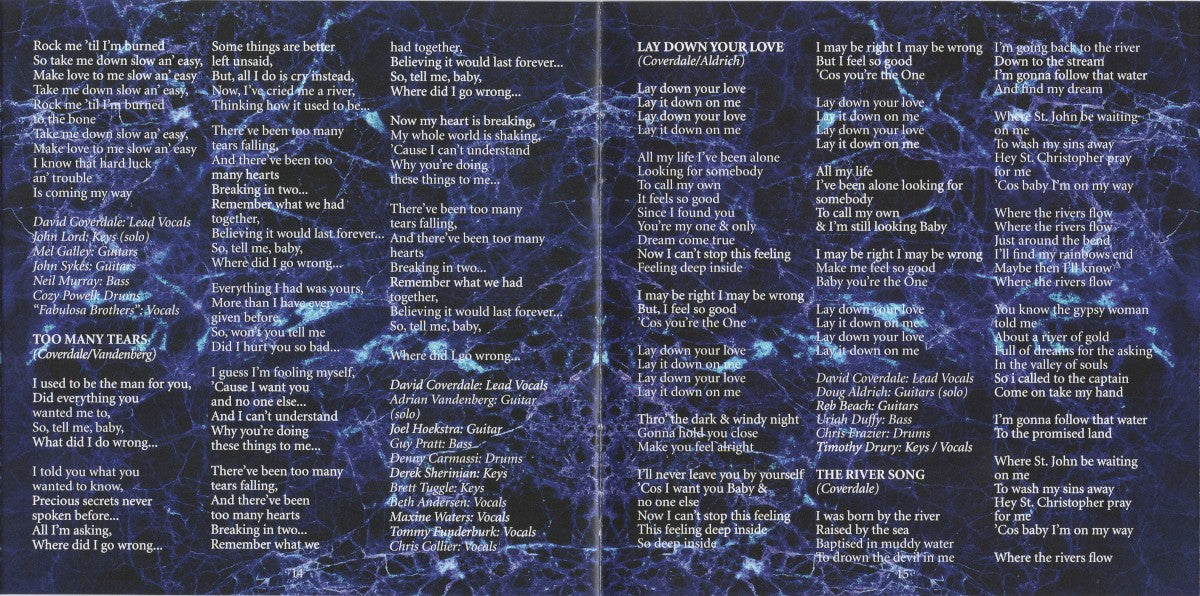 Whitesnake – The Blues Album Music CD