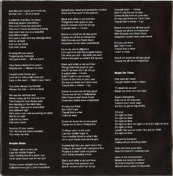 Red Hot Chili Peppers – Californication Music CD
