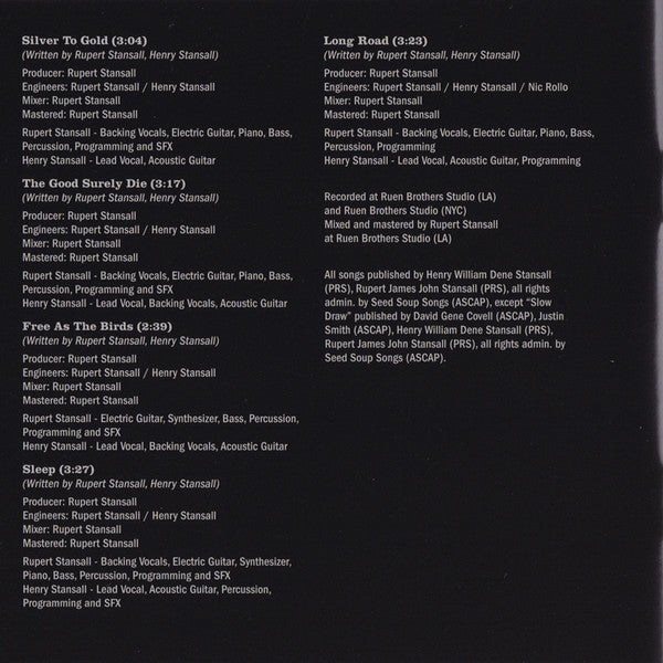 Ruen Brothers – Ten Paces Music CD