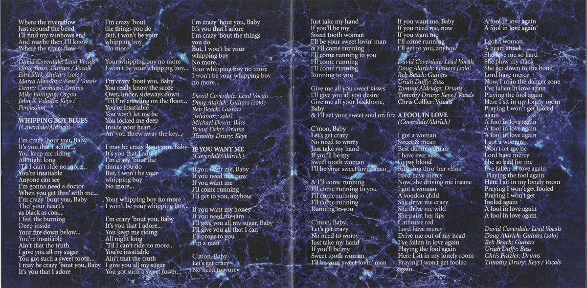 Whitesnake – The Blues Album Music CD