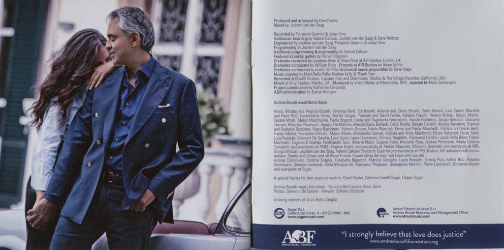 Andrea Bocelli – Passione Music CD