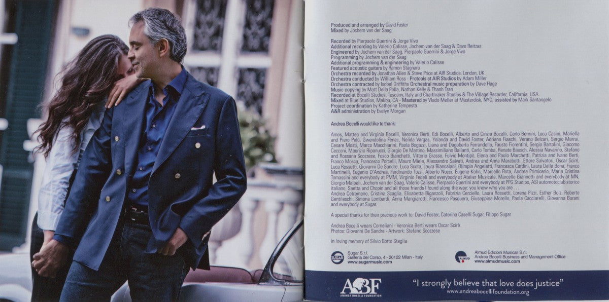 Andrea Bocelli – Passione Music CD