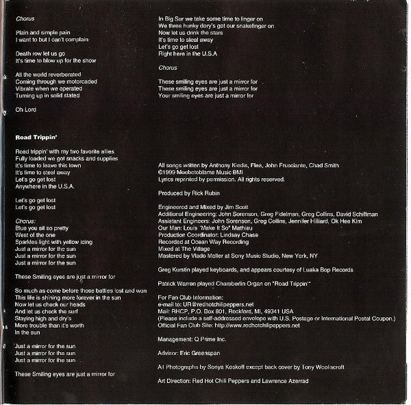 Red Hot Chili Peppers – Californication Music CD