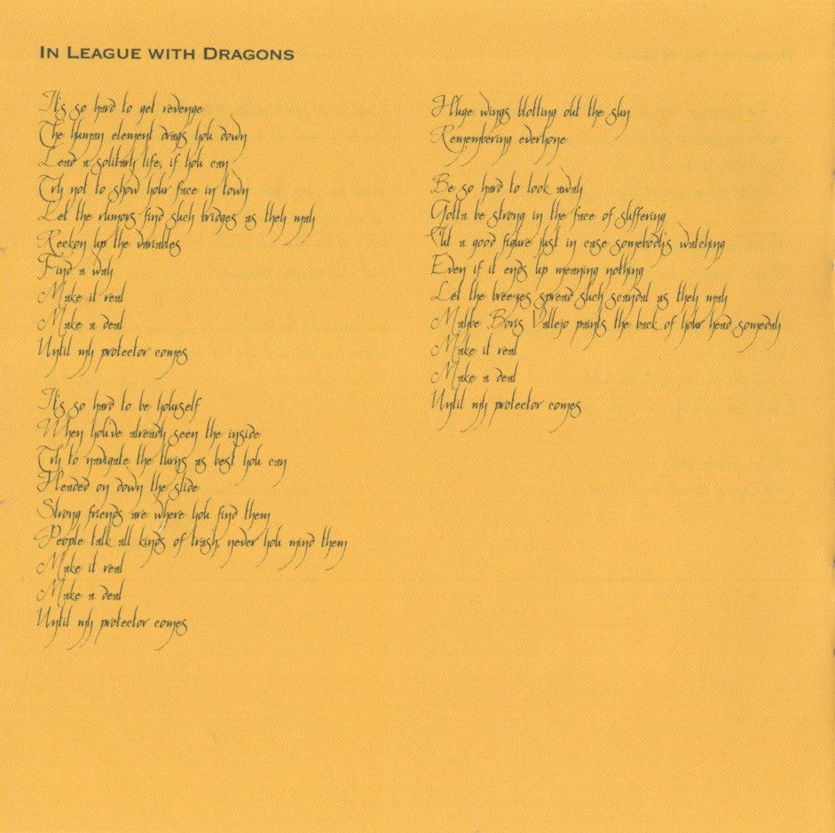 The Mountain Goats – In League With Dragons Music CD