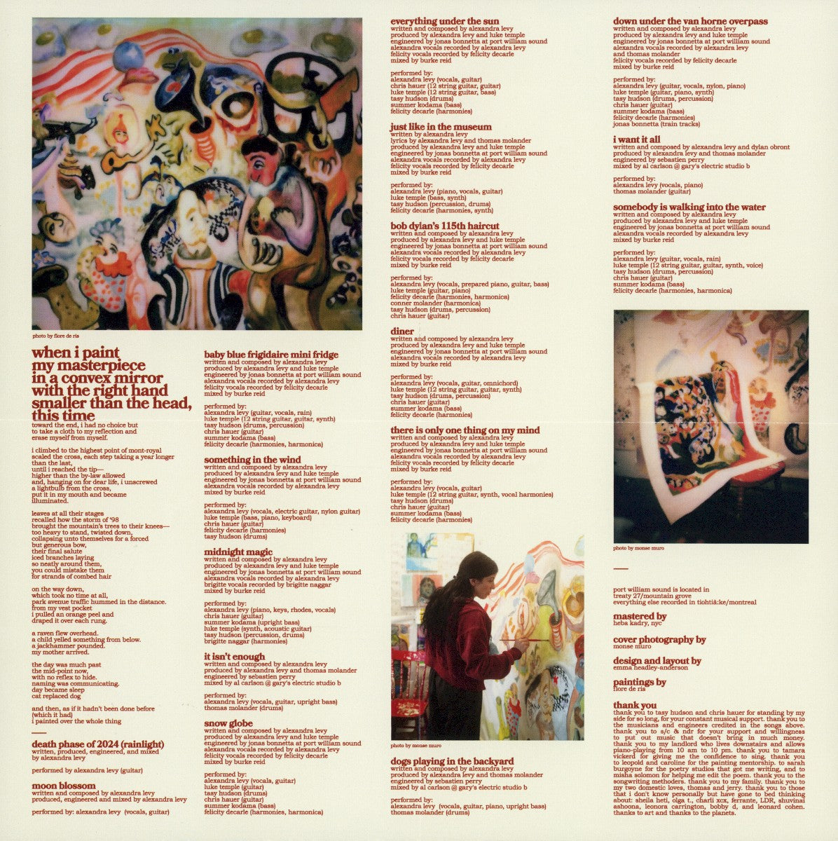 Ada Lea – When I Paint My Masterpiece Music CD