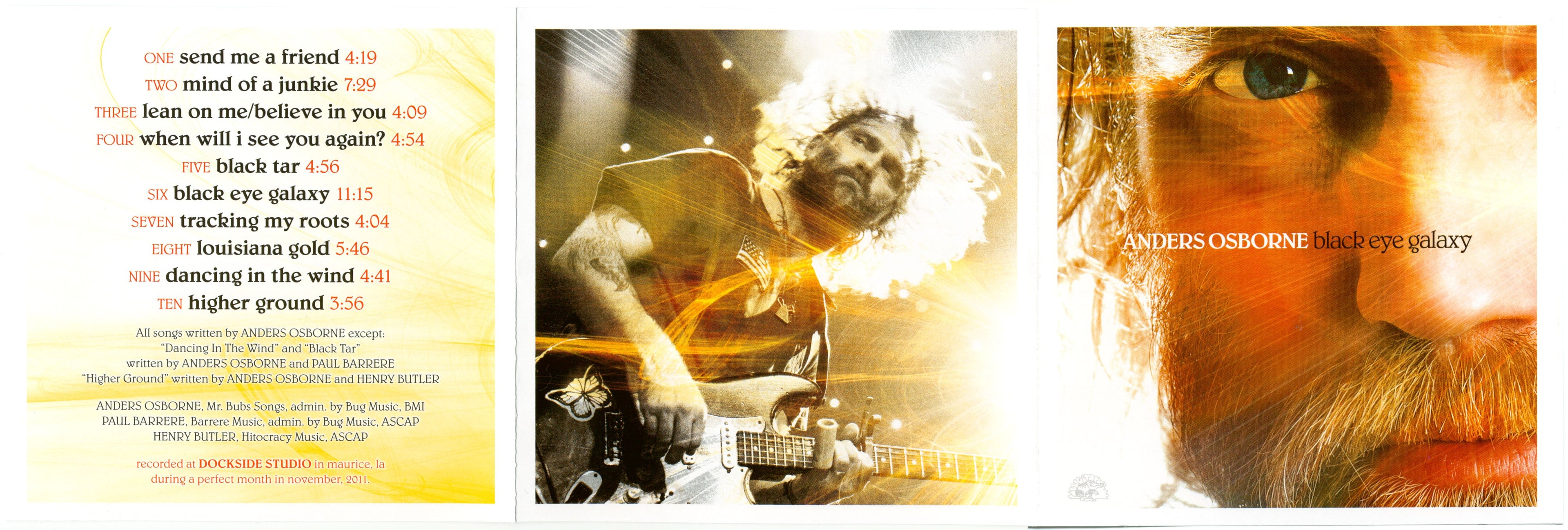 Anders Osborne – Black Eye Galaxy Music CD