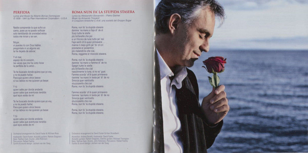 Andrea Bocelli – Passione Music CD