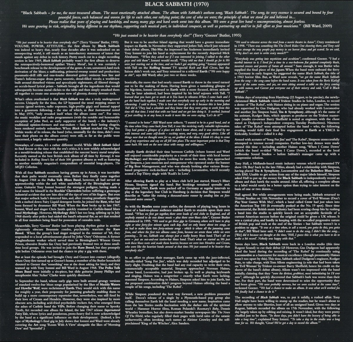 Black Sabbath – Black Sabbath (LP Vinyl) Vinyl Record