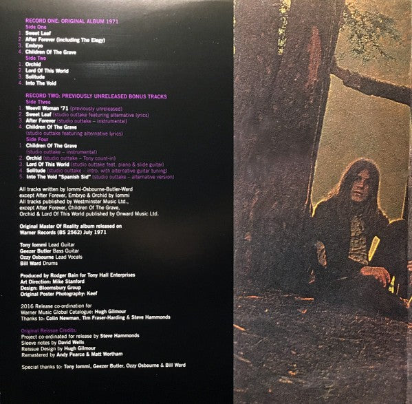 Black Sabbath – Master Of Reality: Deluxe Edition (2-LP Vinyl) Vinyl Record