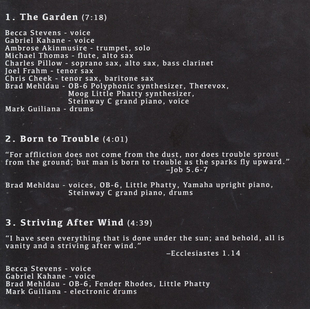 Brad Mehldau – Finding Gabriel (2-LP Vinyl) Vinyl Record
