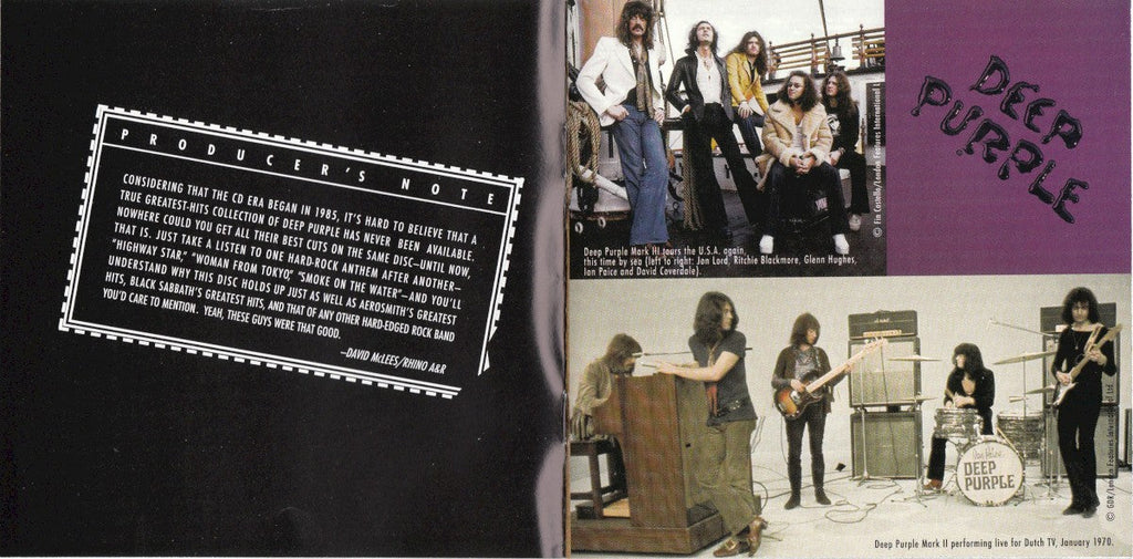 Deep Purple – The Very Best of Deep Purple Music CD