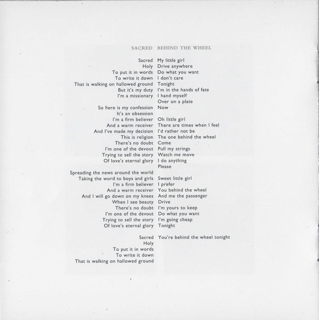 Depeche Mode – Music For The Masses Music CD