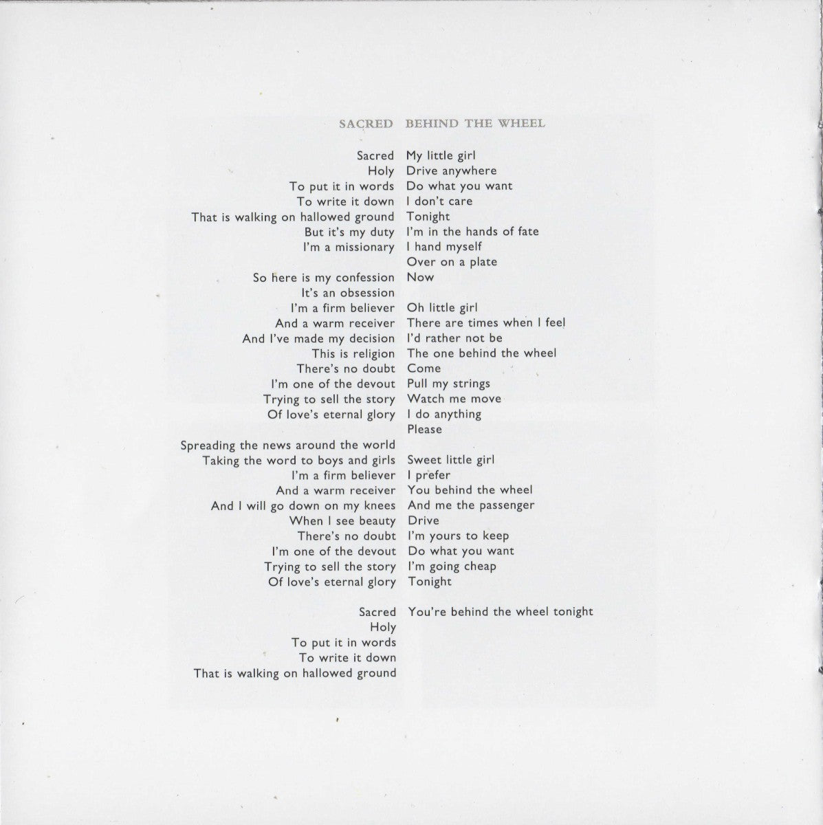 Depeche Mode – Music For The Masses Music CD