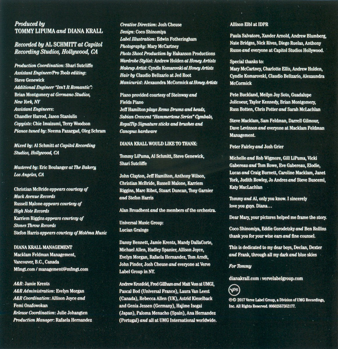 Diana Krall – Turn Up The Quiet Music CD