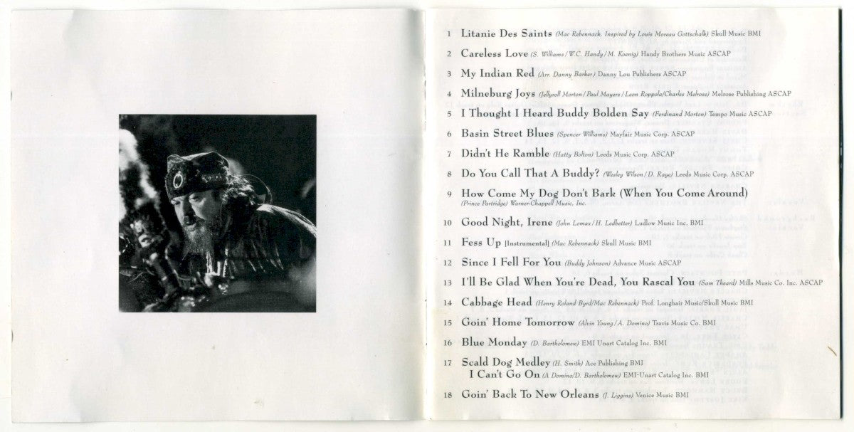Dr. John – Goin' Back To New Orleans Music CD